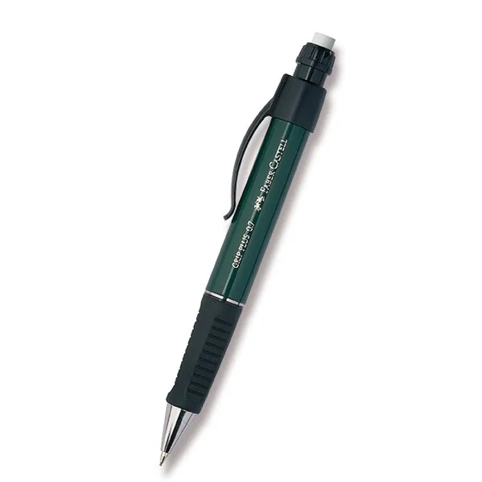 Termék főképe Mechanická tužka Grip Plus 0.7mm, metalicky zelená Faber Castell (130700)