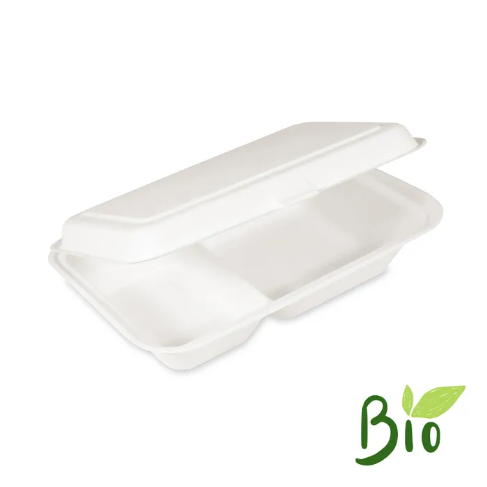 Termék főképe Menu box 2-dílný BIO cukrová třtina 250 x 162 x 63 mm [50 ks]