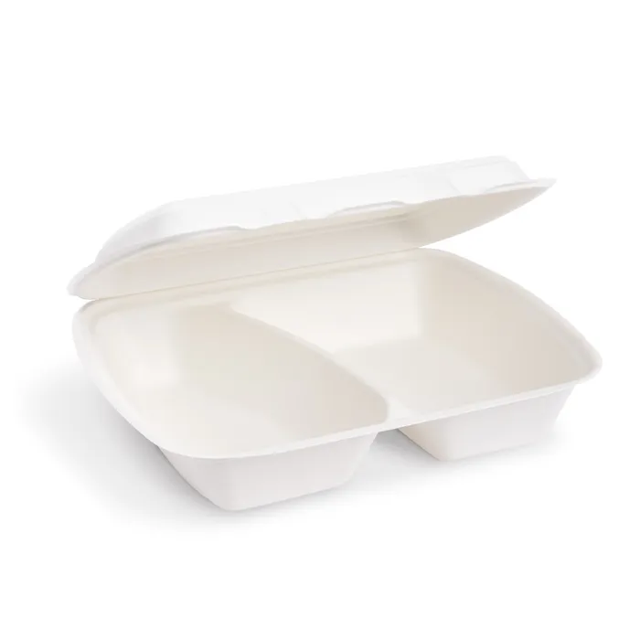 Termék főképe Menu box (cukrová třtina) 2dílný 241 x 202 x 70 mm 1000ml [50 ks]