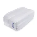 Következő termékkép Elviteles habdoboz (XPS) 2 részes fehér 241 x 207 x 69 mm [125 db]