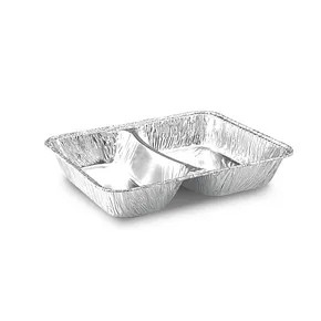 Menütál (ALU) 2-részes 227 x 177 x 39 mm 1020ml [100 db]