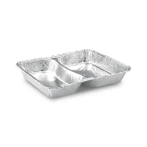Menütál (ALU) 2-részes 227 x 177 x 30 mm 810ml [100 db]