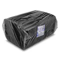 Mikrózható tál (PP) 2-részes fekete `L` 250 x 185 x 40 mm 1100ml [50 db]
