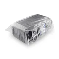 Mikrózható tál (PP) fekete `M` 221 x 151 x 43 mm 850ml [50 db]