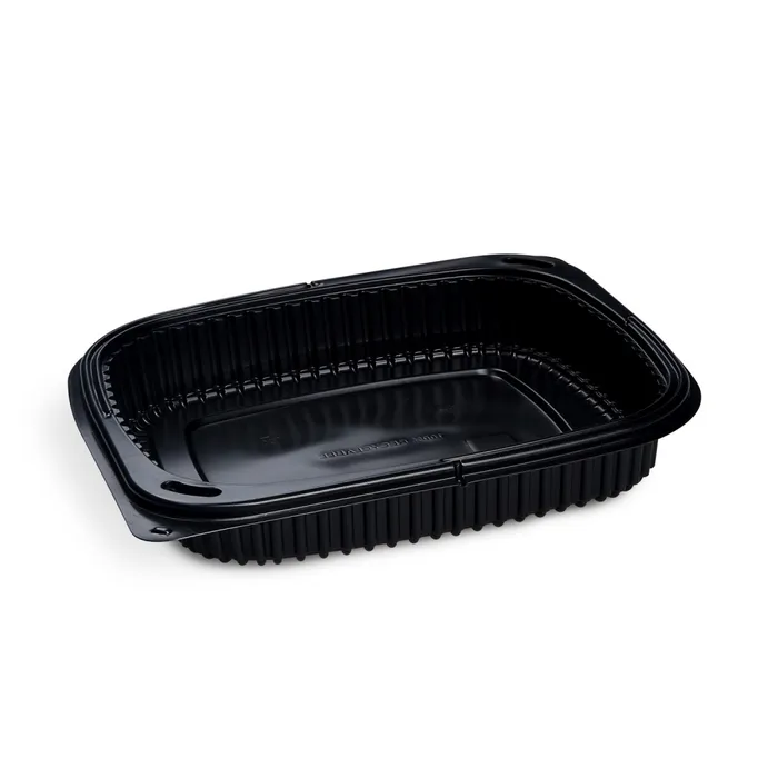 Termék főképe Menu mísa do mikrovlnky (PP) ECONOMY černá 1200ml [100 ks]