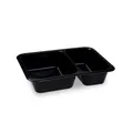Menütál (PP) Reware Lunch újrahasználható 2 részes fehér 227 x 178 x 49 mm [20 db]