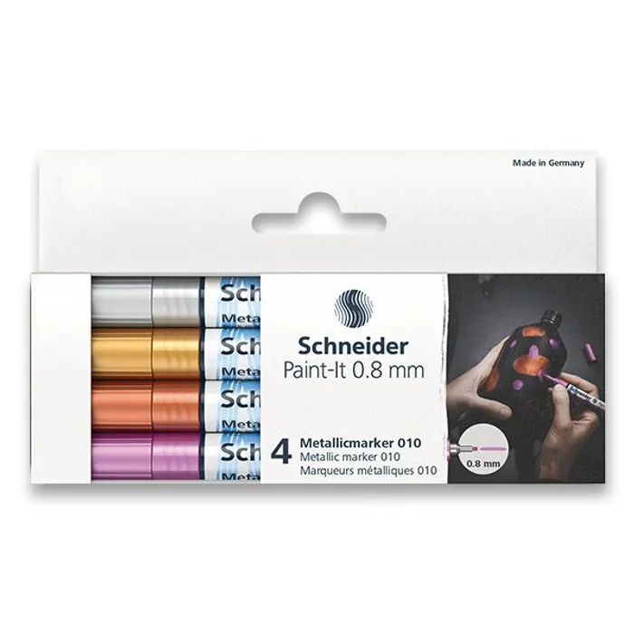 Termék főképe Metalický popisovač Schneider Paint-It 010 souprava V1, 4 barvy