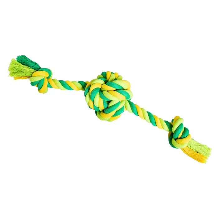 Termék főképe Míč se 2 rameny HipHop bavlněný 30 cm / 160 g limetková, zelená