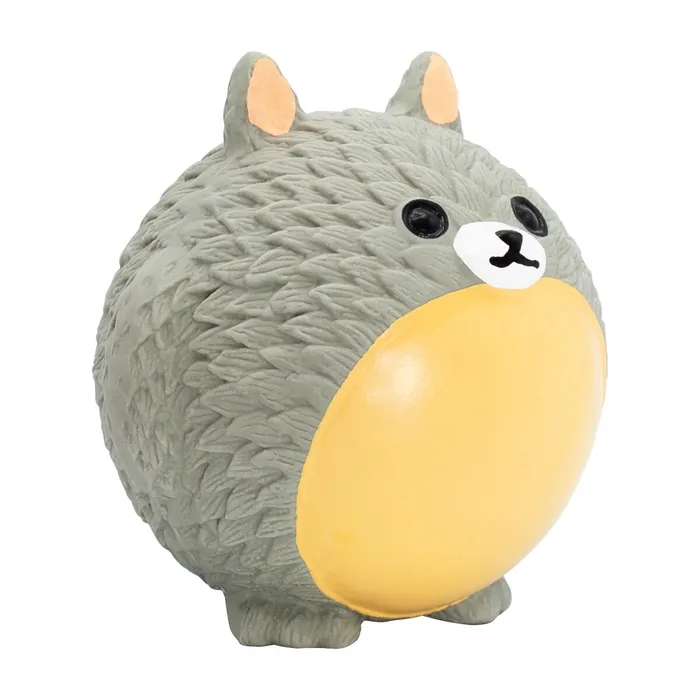 Termék főképe Míček v designu zvířátka Totoro, se zvukem, 8 cm, latex, šedá, HipHop