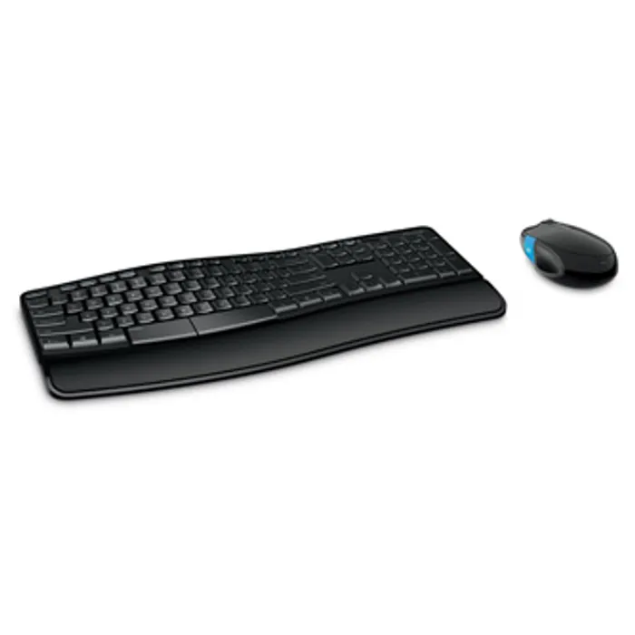 Termék főképe Microsoft Sculpt Comfort Desktop Wireless Bluetooth, Ergonomická klávesnice s myší, AAA,