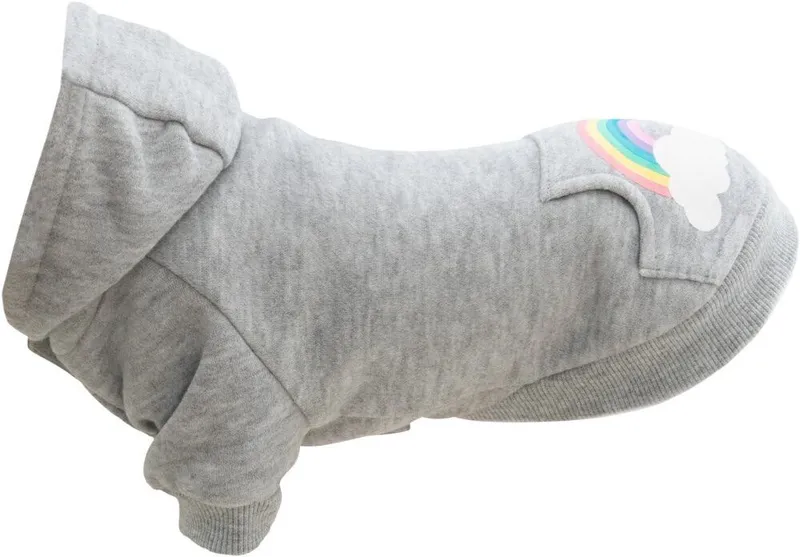 Termék főképe Mikina s kapucí RAINBOW FALLS šedá XXS:24cm,hruď:34cm,krk:26cm