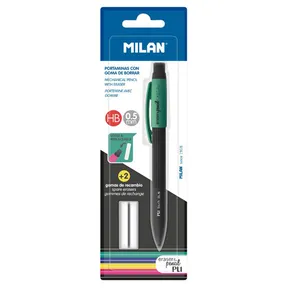 MILAN PL1 Touch HB, 0.5 mm mikro toll + 2 tartalék radír