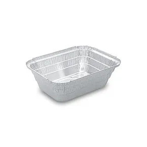 Alutálka szögletes 202 x 137 x 59 mm 940ml tésztához [100 db]