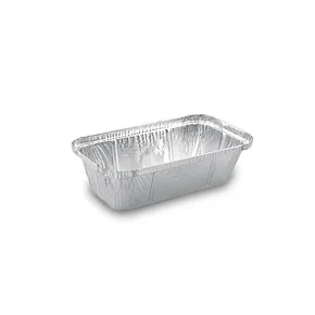 Alutálka szögletes 200 x 112 x 54 mm 720ml [100 db]