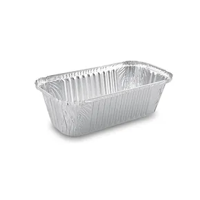 Alutálka szögletes 252 x 132 x 70 mm 1500ml [100 db]