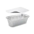 Alutálka szögletes 252 x 132 x 70 mm 1500ml + tető [5 szett]