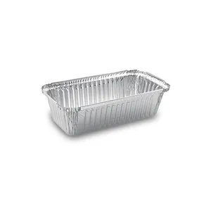 Alutálka szögletes 218 x 114 x 54 mm 900ml [100 db]