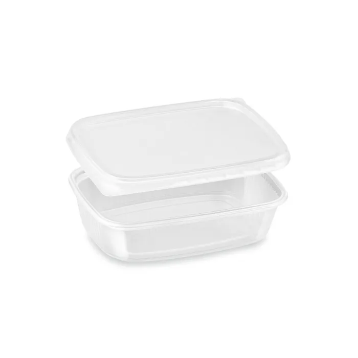Termék főképe Miska hranatá průhledná 125 ml + víčko (PP) [2 x 250 ks]