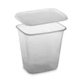 Doboz (PP) szögletes átlátszó 500ml + tető [250 szett]