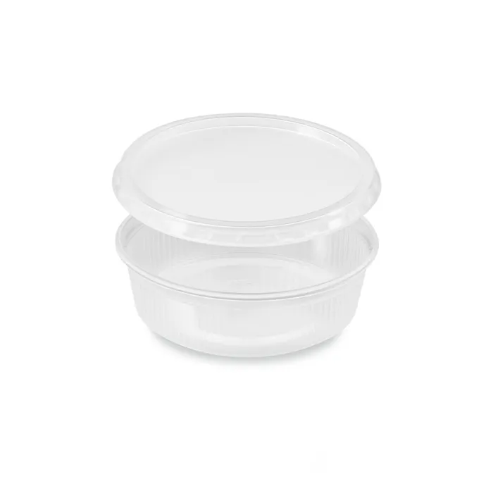 Termék főképe Miska kulatá průhledná 125 ml + víčko (PP) [2 x 250 ks]