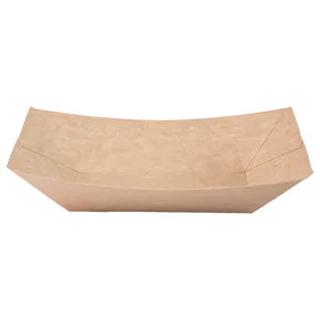 KRAFT csónaktál korláttal, 23,5 x 17 x 5,5 cm, FSC Mix [200 db]