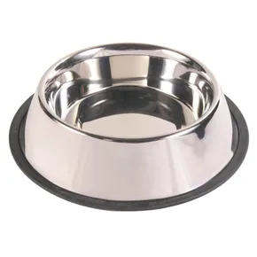 Rozsdamentes acél tál gumival 2,8 l/o 34 cm
