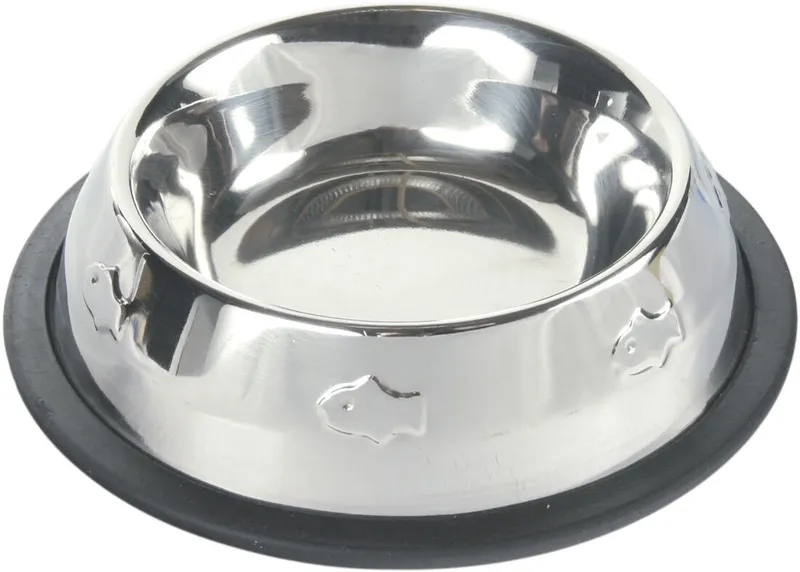 Termék főképe Miska nerez s gumou, motiv rybky 200ml/11cm