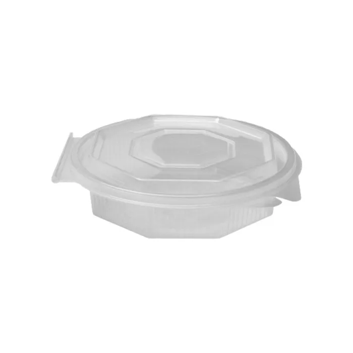 Termék főképe Miska osmiboká průhledná s víčkem 250 ml (PP) [50 ks]