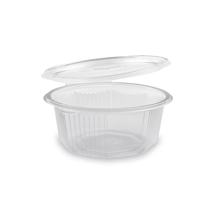 Termék főképe Miska osmiboká průhledná s víčkem 750 ml (PP) [50 ks]