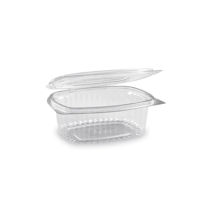 Termék főképe Miska oválná průhledná s víčkem 375 ml (PET) [50 ks]