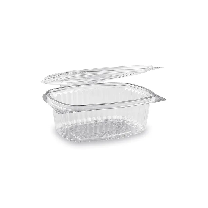 Termék főképe Miska oválná průhledná s víčkem 500 ml (PET) [50 ks]