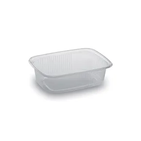 Doboz (PP) szögletes átlátszó 108 x 81 mm 150ml [100 db]