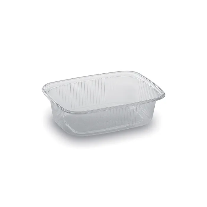 Termék főképe Miska (PP) hranatá průhledná 108 x 81 mm 150ml [100 ks]
