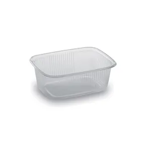 Doboz (PP) szögletes átlátszó 108 x 81 mm 200ml [100 db]