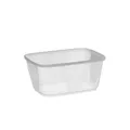 Doboz (PP) szögletes átlátszó 108 x 81 mm 250ml [100 db]