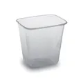 Doboz (PP) szögletes átlátszó 108 x 81 mm 500ml [100 db]