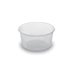 Doboz (PP) kerek átlátszó átmérő 101mm 250ml [100 db]