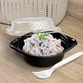 Következő termékkép Tál (PP) Reware Brunch újrahasználható fekete átmérő 156 x 45 mm 500ml [12 db]