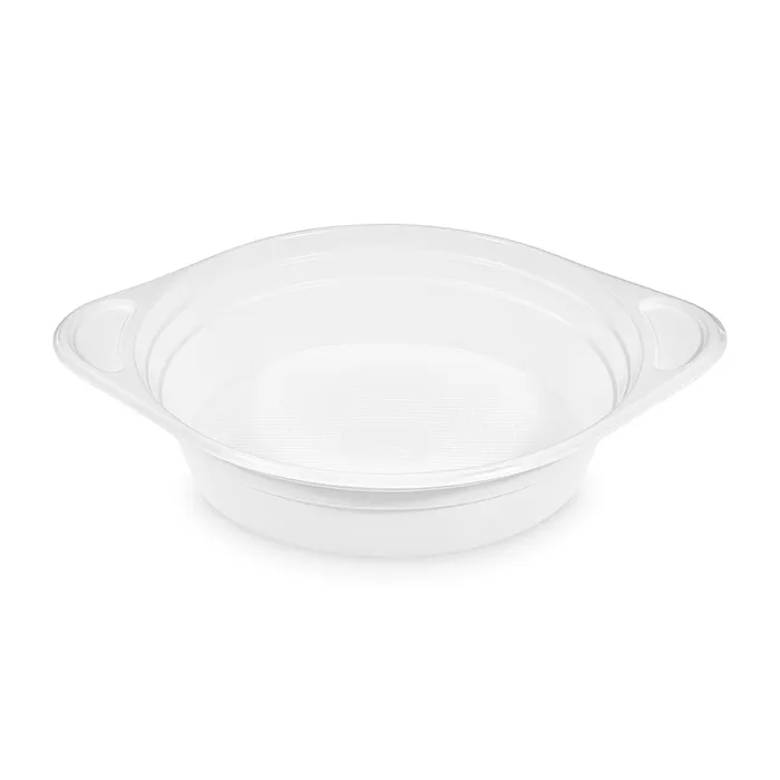 Termék főképe Miska (PP) s oušky bílá 350ml [100 ks]