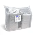 Következő termékkép Egybefedeles doboz (rPET) szögletes átlátszó 1500 + 450 ml [50 db]
