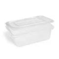 Következő termékkép Egybefedeles doboz (rPET) szögletes átlátszó 1500ml [50 db]