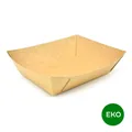 Nagy tál, kraft, ECO 170 x 120 x 60 mm [20 db]