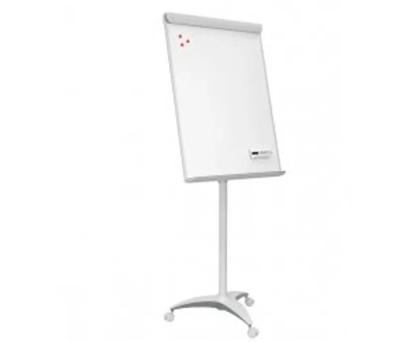 Termék főképe Mobilní flipchart bez ramen - design Grey line