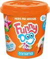 Modelína FUNNY DOO, 3 színes készlet, 3x120 g, narancssárga, rózsaszín, zöld, MITAMA 63849