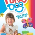 Következő termékkép Modelína FUNNY DOO, 3 színes készlet, 3x120 g, piros, kék, sárga, MITAMA 63848