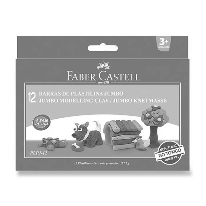 Termék főképe Modelovací hmota Faber-Castell 12 barev