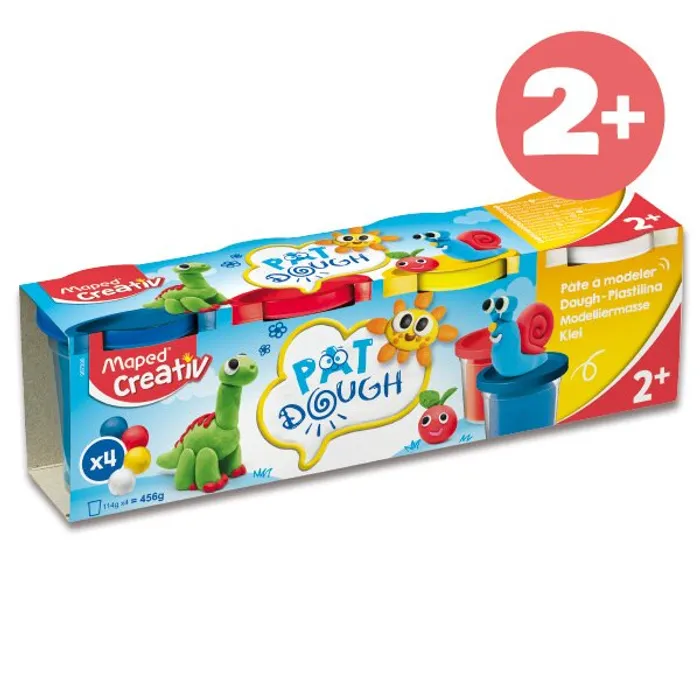 Termék főképe Modelovací hmota Maped Creativ 4 barvy, 120 g