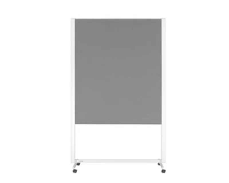 Termék főképe Moderační textilní tabule šedá 120x150 cm - skládací