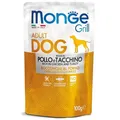 MONGE GRILL tasak csirke és pulyka kutyáknak 100 g