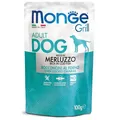 Következő termékkép MONGE GRILL tasak tőkehal kutyáknak 100 g